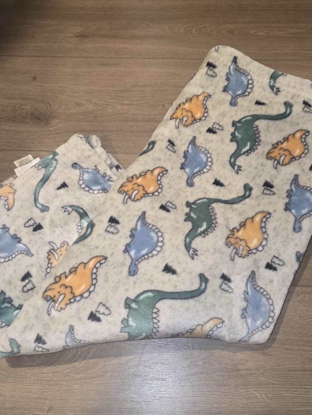 New no tags Adirondack baby super soft dinosaur baby blanket